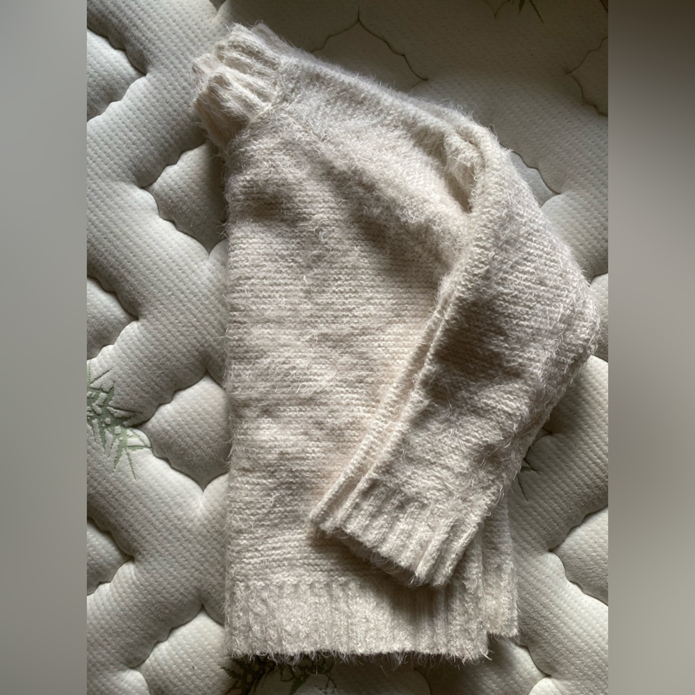 Lou & Grey ultra soft and fuzzy mock neck
